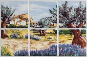 Плитка ANTIC CONJUNTO PAISAJE ПАННО