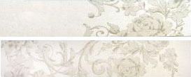 Плитка NATURAL STONE BRERA BIANCA FIORE ФРИЗ