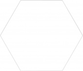 Плитка Codicer 95 Basic White Hex 25 Стена (Пол)