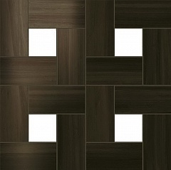 Плитка ASTON WOOD DARK OAK MOSAIC LAP МОЗАИКА