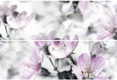 Плитка Cceramica Color Futuro Flower Grey (2 шт.) Декор