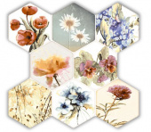 Плитка VICTORIA DECOR ACUARELAS 002 СТЕНА/ПОЛ