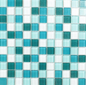 Плитка SILVER AQUAMARINE (6 ММ) МОЗАИКА