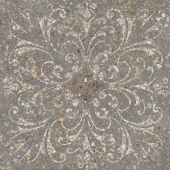 Плитка Kerama Marazzi Терраццо Коричневый Декорированный Обрезной Sg632300R Пол