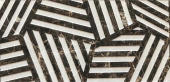 Плитка Casa Ceramica Casablanca Decor Geometry Dark 5005-HL-3 Стена 300х600
