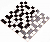 Плитка Мозаика Kotto Keramika СМ 3009 С2 black/white