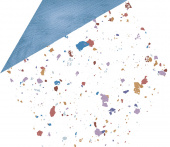 Плитка Aparici Stracciatella Blue Natural Стена-Пол 250Х290