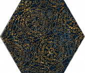 Плитка Paradyz Urban Colours Blue Inserto Glass Heksagon A 171х198