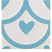 Плитка Pamesa Ceramica Agatha Coeur Turquesa Стена