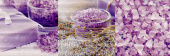 Плитка FLASH 175729550 А PURPLE ДЕКОР