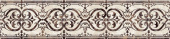 Плитка Golden Tile Vulcano Бежевый Д1141 Фриз 400х93
