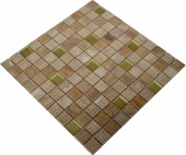 Плитка Мозаика Kotto Keramika СМ 3040 С2 Brown/Gold