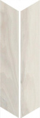 Плитка Rondine Woodie White Chevron J86594 75Х407