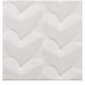 Плитка Pamesa Ceramica Agatha Mille Cuori Blanco Стена