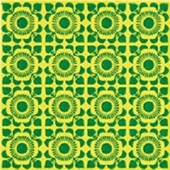 Плитка GREEN ON YELLOW WONDER LUX 1 WW98M1 ДЕКОР