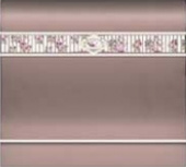 Плитка ZOC PARISIAN ROSA ФРИЗ
