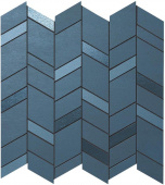 Плитка Atlas Concorde Mek Blue Mosaico Chevron Wall 9MCU 305х305