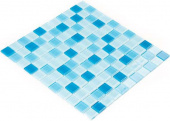 Плитка Мозаика Стеклянная Kotto Keramika GM 4018 C3 blue d/blue m/blue w