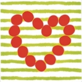 Плитка AGATHA CORAZON LINEAS PISTACHO ДЕКОР
