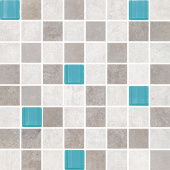 Плитка Ceramica Color Roca Grey Mozaika Декор
