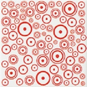 Плитка RED ON WHITE WONDER 2 WW51M2 ДЕКОР