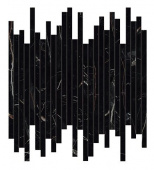 Плитка Atlas Concorde Marvel Black Atlantis Line Lapp AOU6 Мозаика 305Х260