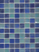 Плитка Мозаика Light Blue Rainboow