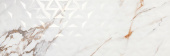 Плитка Porcelanite Dos Firenze Calacatta Gold Relieve Geo 1219 Стена 400х1200