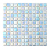 Плитка Мозаика АкваМо Sky Blue Pwpl25502 (Присыпка+Перламутр) 31,7х31,7