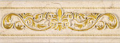 Плитка POMPEYA LISTELO ROSAURA GOLD ФРИЗ
