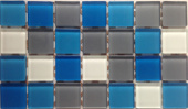 BLUE MIX 3 (4ММ) МОЗАИКА