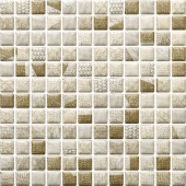 Плитка ATTIYA BEIGE MOZAIKA PRASOWANA MIX МОЗАИКА