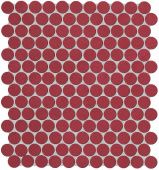 Плитка Fap Color Now Marsala Round Mosaico Fmua Мозаика