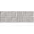 Плитка Ceramica Deseo Lure Mosaic Grey Стена 200X600
