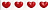 Плитка HELLO KITTY D020309 HEART RED LIST ФРИЗ