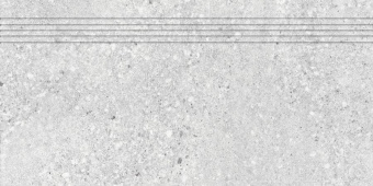 Плитка Lasselsberger Rako Stones Light Grey DCPSE666 Ступень 298Х598Х10