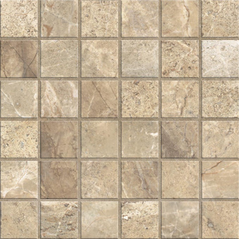 Плитка Cisa Royal Marble Mosaico Beige 5X5 170132 Мозаика 333Х333