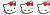 Плитка HELLO KITTY D020109 EXPRESSION RED ПАННО
