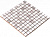 Плитка Мозаика Kotto Keramika СМ 3020 C2 white/grey