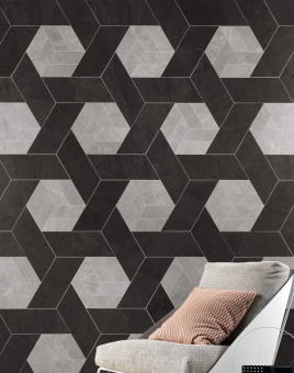 Плитка Lea Waterfall Gramma 16 Dx Silver Flow Nat LG0WFD3