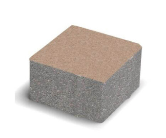 Плитка Тротуарная Квадрат 200х200 Персиковый 6 см