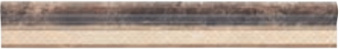 Плитка Myr Ceramica Luxe Maron M-832 Фриз 45Х300