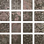 Плитка Rondine Group Rust Metal Coal Tozzetto Mix J85905 150Х150