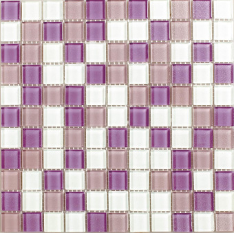 Плитка SILVER LIGHT VIOLA (6 ММ) МОЗАИКА