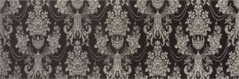 Плитка SPECTRA WALLPAPER NEO CLASIC DECOR SILVER BLACK GLOSSY СТЕНА