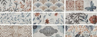 Плитка FOREVER DECOR WHITE ДЕКОР