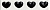 Плитка HELLO KITTY D020308 HEART BLACK LIST ФРИЗ