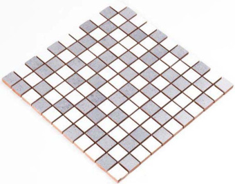 Плитка Мозаика Kotto Keramika СМ 3030 C2 gray/white