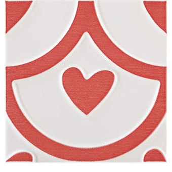 Плитка Pamesa Ceramica Agatha Coeur Carmin Стена