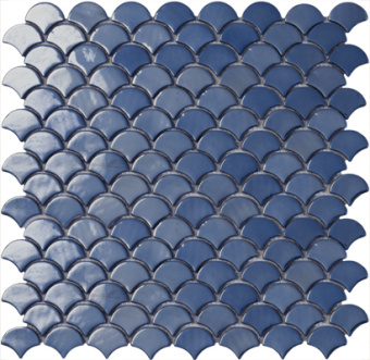 Плитка Vidrepur Br Dark Blue 6004S Мозаика